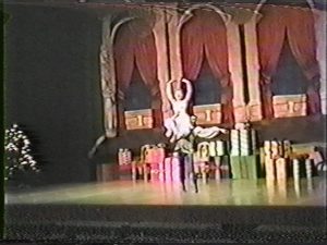 Rachel in "Snow Pas de Deux", from Nutcracker.